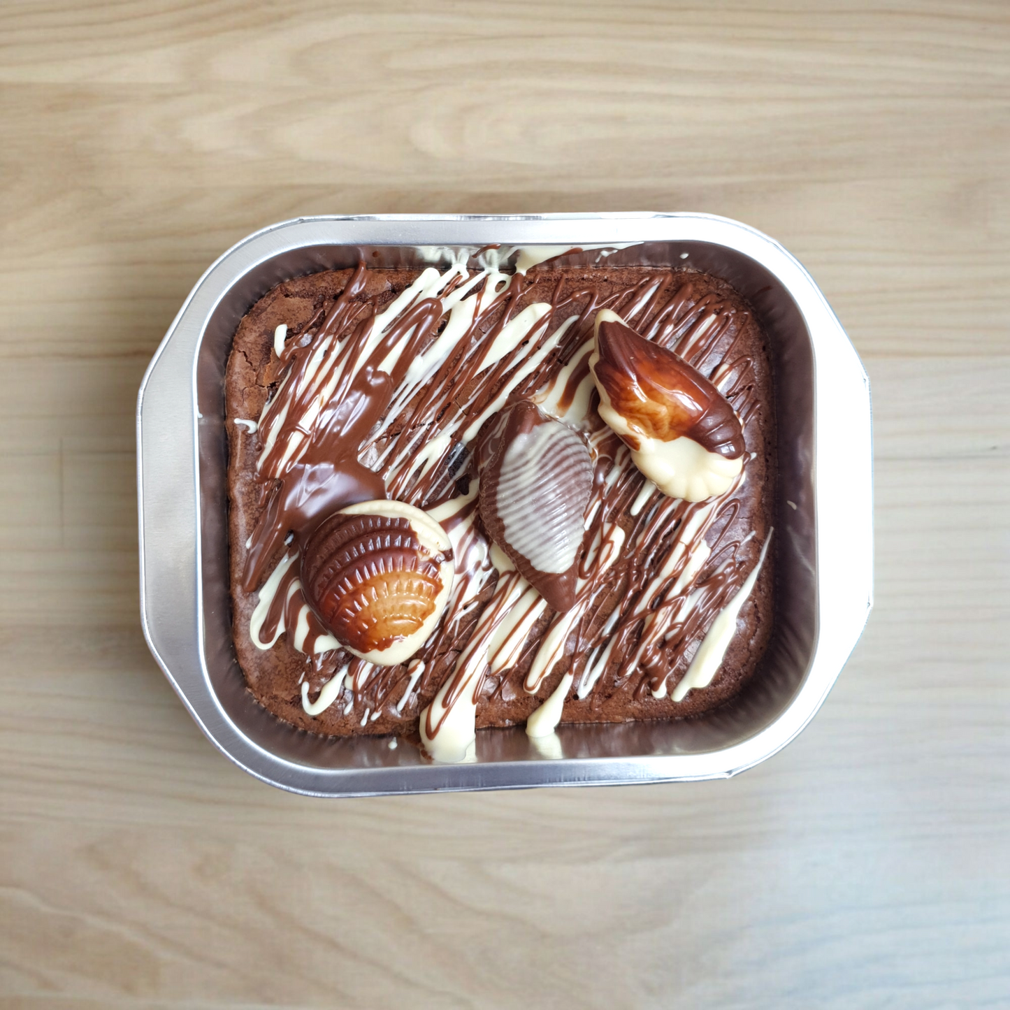 Triple Choc Brownie Tray - Seashells