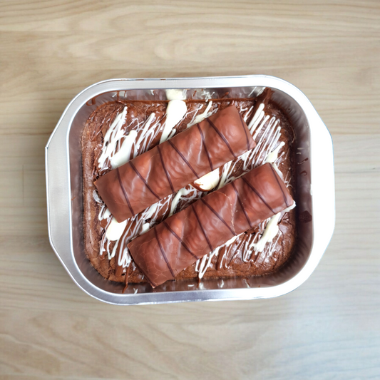 Triple Choc Brownie Tray - Hazelnut Spirals